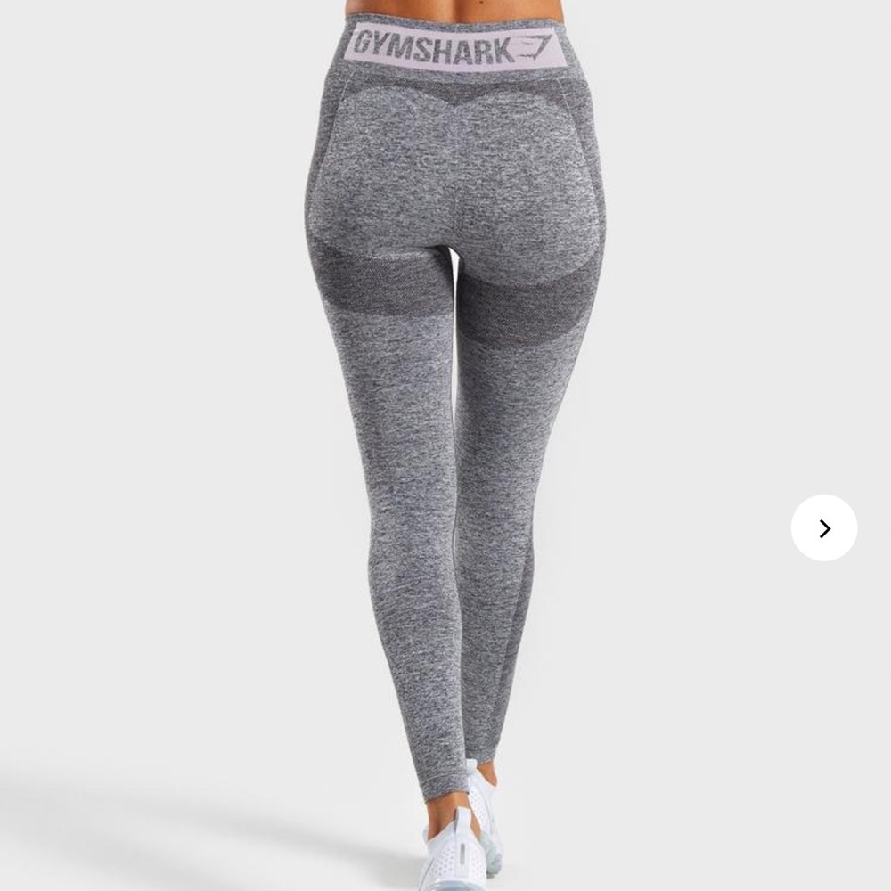Gymshark Flex Grey & Pink leggings
